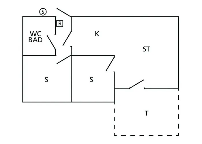 2 Bedroom Amazing In Semesterbostad Hasle